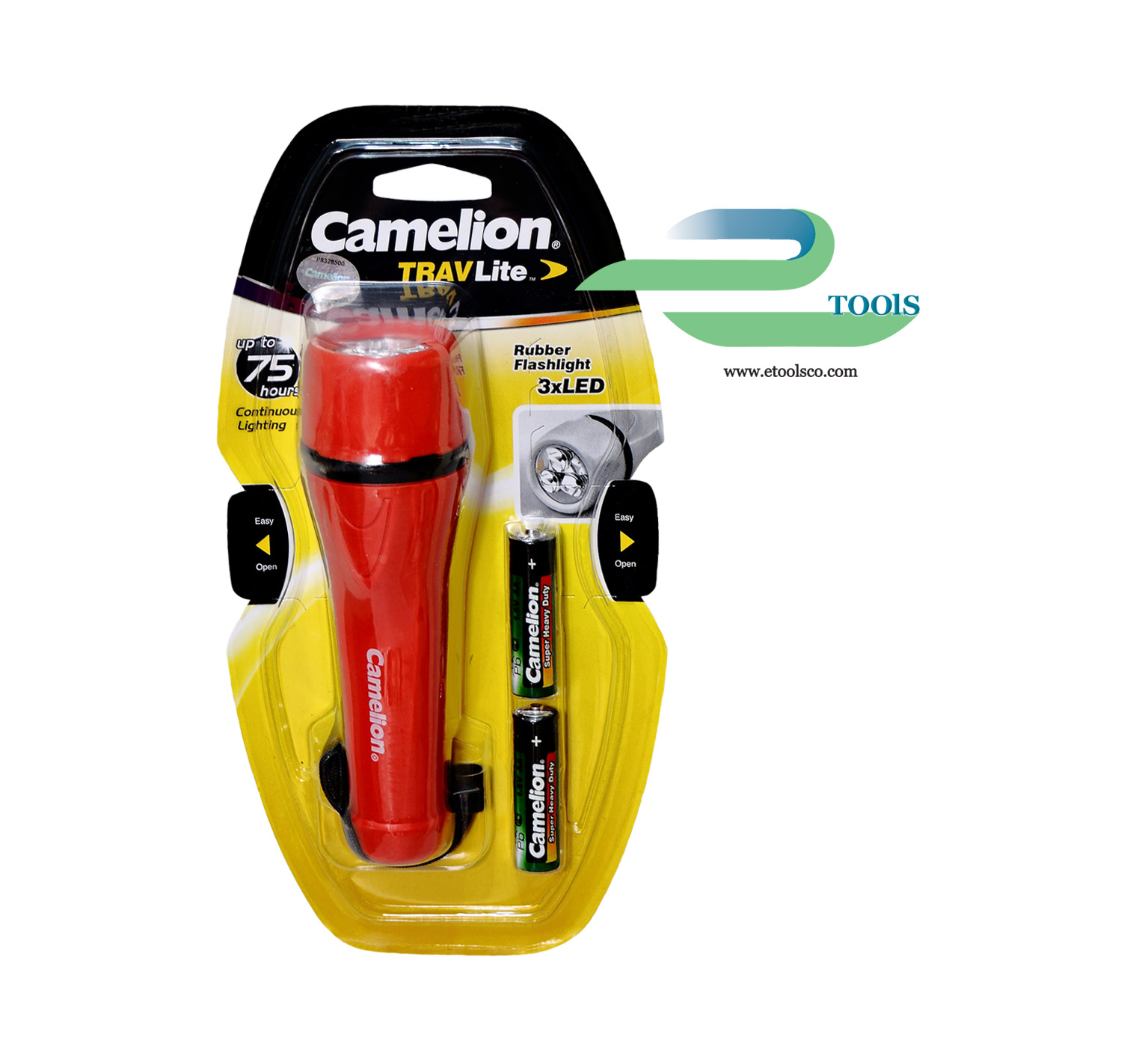 چراغ قوه 3 ال ای دی کملیون